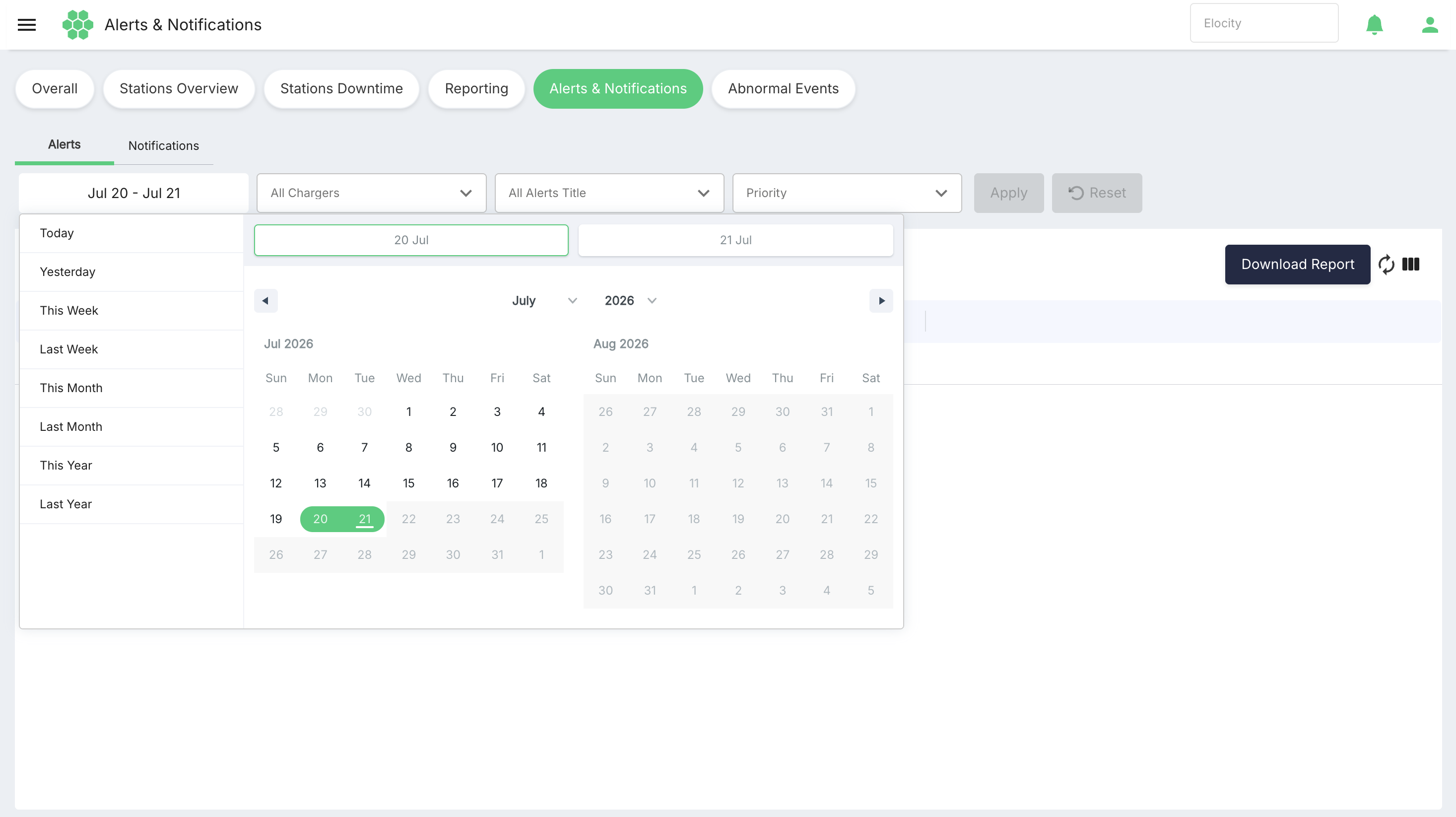Date Range Filter