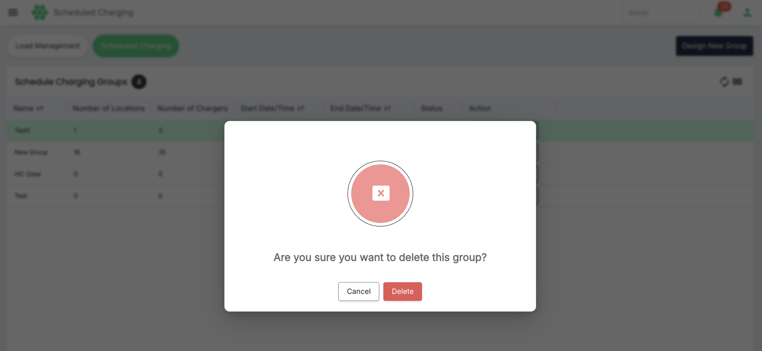 Delete Group