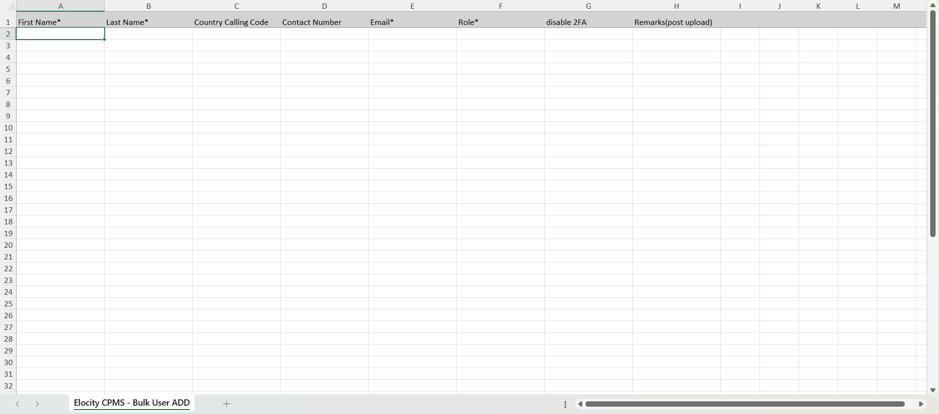 Excel File