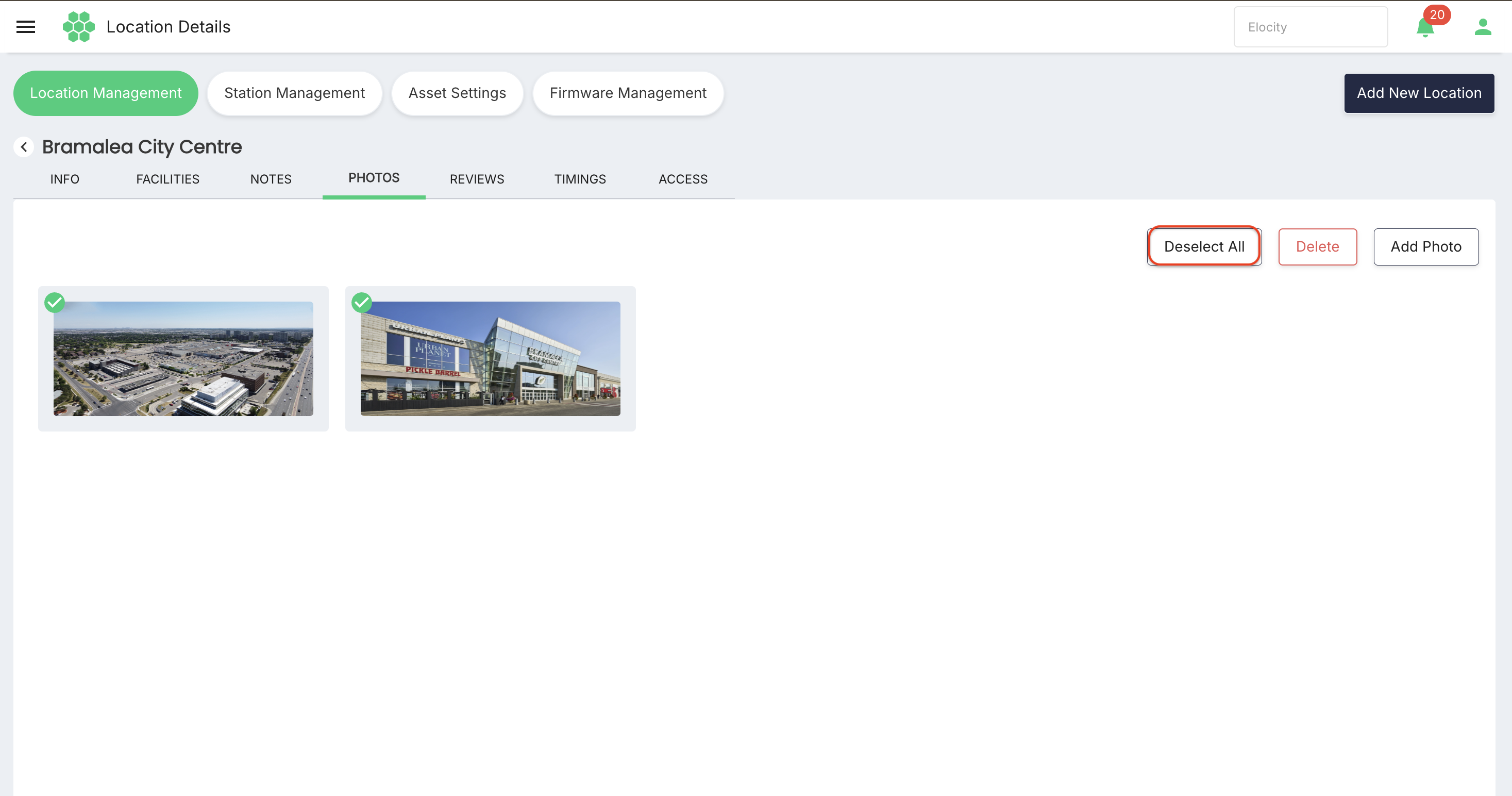 Selecting Photos