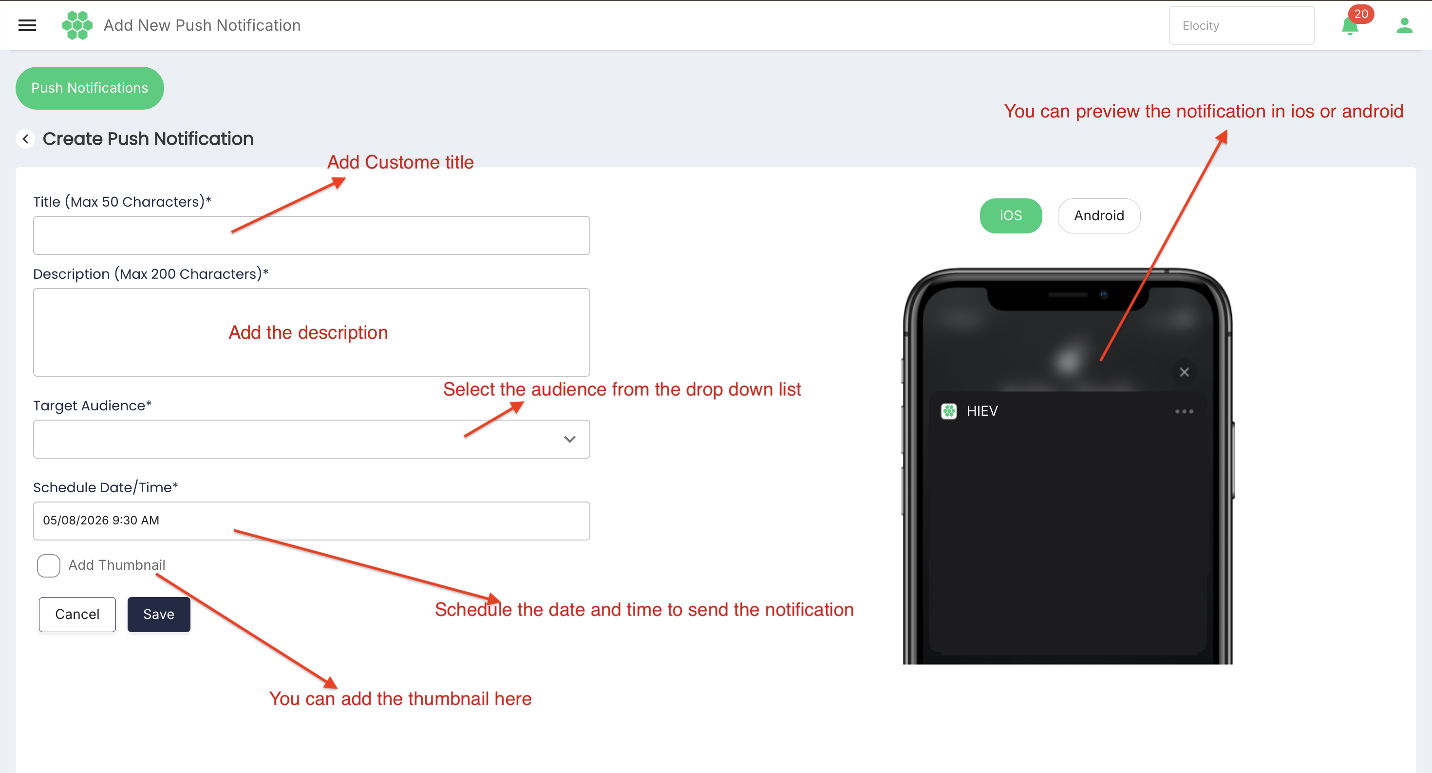 Push Notification