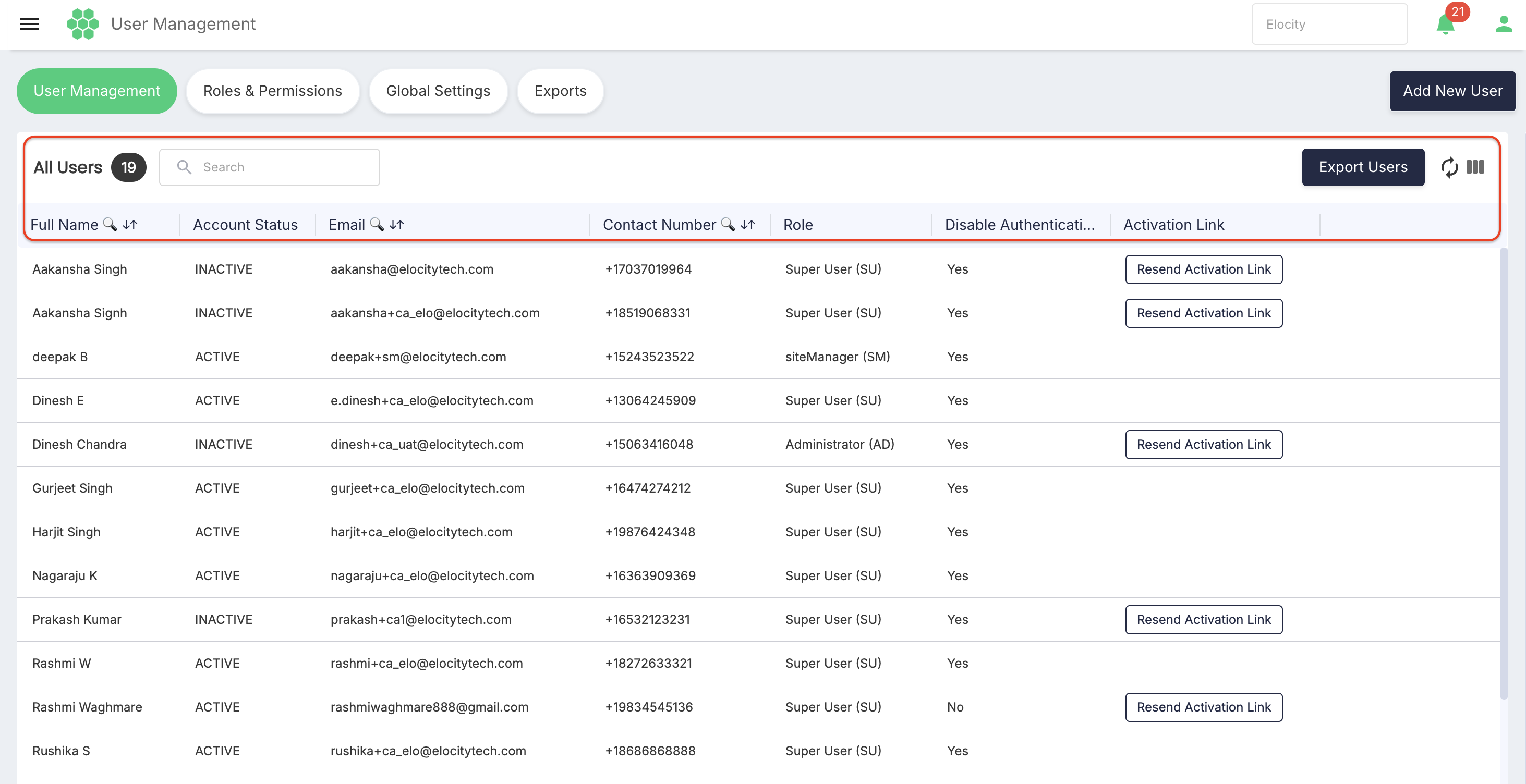 User Register